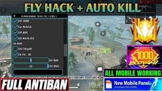 FREE FIRE NEW MOD MENU ️ FULLY ANTI BAN BLACKLIST  AUTO KILL SPEED 100x ALL DIVICE WORKING  FF