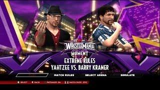 WWE 2K14 - YouTube Tournament (Preliminaries) - 08 - Yahtzee vs Barry Kramer