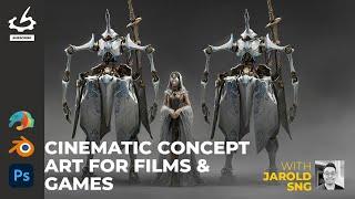 Cinematic Concept Art for Films & Games with Jarold Sng