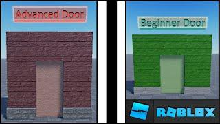 Roblox Beginner - Advanced Doors, Learn How To Script!