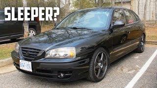 Is the Hyundai Elantra Just a Tiburon in Disguise? - Modified Elantra Review!