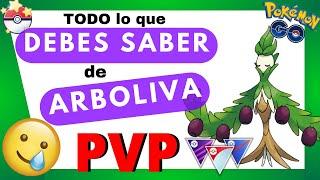 ¡Los MEJORES ATAQUES de ARBOLIVA en Pokémon GO! ¿Es Realmente Bueno en PvP?