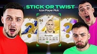 STICK OR TWIST ICON PICKS DECIDE OUR TEAM!