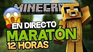 DIRECTO DE MINECRAFT: SI Y NO PREMIUM, SKYWARS, UHC Y MÁS  [MARATÓN DIRECTO 12 HORAS]