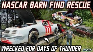 Barn Find 1980s NASCAR Thunderbird & Buick Saved From Time! Abandoned After Days of Thunder Filming