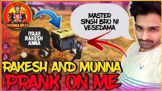 MBG Rakesh & Munna Bhai Pranked On Me || Best Funny Moment || Singh Gaming