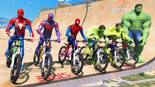 GTA 5 SPIDERMAN Ragdolls Compilation  (Euphoria Physcis Showcase)