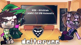 Deltarune react to “RISE”- Glitchtale [AMV] (S2 EP8 - Animosity) || 𝙂𝙖𝙘𝙝𝙖 𝘾𝙡𝙪𝙗 ||