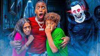 WE WENT TO THE SCARIEST HAUNTED HOUSE EVER….