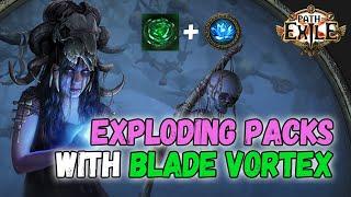 [PoE 3.20] Blade Vortex Occultist - Big Pack Explosions - Path of Exile