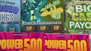 January 6, 2025 Pennsylvania Lottery scratch off session 