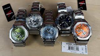 G-Shock GSteel 2100 Series All the Colors