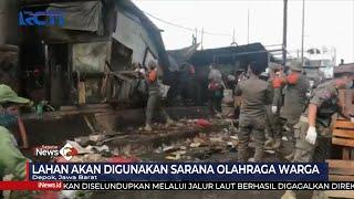 Satpol PP Depok Bongkar Paksa Bangunan Liar di Kolong Jembatan Arif Rahman Hakim #SIP 01/12