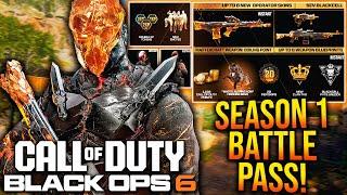 Black Ops 6: Full SEASON 1 BATTLE PASS! Blackcell Upgrade, All Content, & More! (BO6 Season 1)