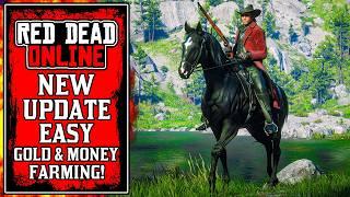 The NEW Red Dead Online Update Has Incredibly Easy GOLD & MONEY Farming Methods.. (RDR2)