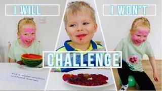 I WILL or I WILL NOT Challenge with Adriana and Markus adventure.