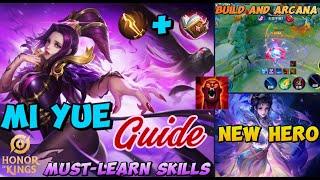 Mi Yue Honor of Kings. FULL GUIDE FOR YOU, All you should know to master the special hero!