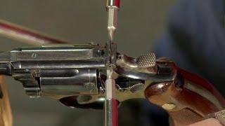 How to Install a Rear Sight Blade on a Smith and Wesson Revolver | Smith & Wesson Revolver Project