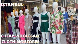 ISTANBUL CHEAP WHOLESALE CLOTHING STORES | MERTER WALKING TOUR | 4K UHD 30FPS |  SHOPPING GUIDE