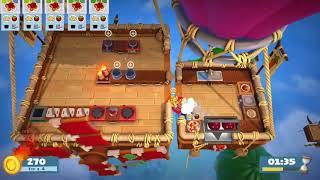 Overcooked 2 Level 1-5, 2 Players, 3 Stars