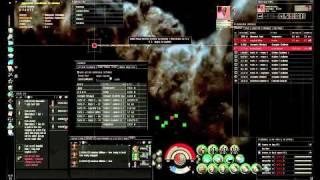 Eve Online PvP Megathron and Sentry  vs Drake and Broadsword