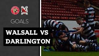Goals: Walsall v Darlington