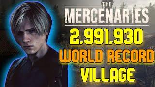 Resident Evil 4 Remake Mercenaries | 2,991,930 Leon (Village) S++