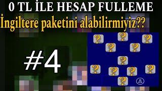 0 TL ile Hesap fulleme!! #4 (Efootball™)