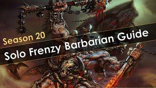 Diablo 3 Season 20 Solo Frenzy Barbarian Build Guide