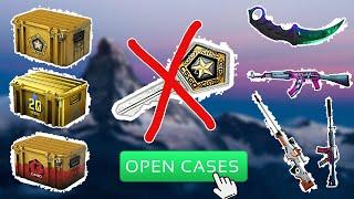 How to open CSGO cases WITHOUT keys