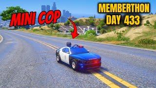 Mini Fake Cop Cars In GTA 5 RP - Memberthon Day 433