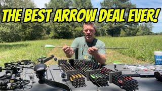 Best Arrow Deal Ever! Compound And Traditional Bows Tested!