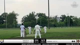 T30 - South Lyon CC Eagles SLCE Vs Detroit Super Kings Bulls DSKB