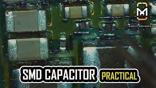 SMD Capacitors Practical in Tamil |Mobile Engineering App