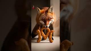 FOX ANIMAL #ai #automobile #foxs #video #memes #redfox #cute #foxlove #shortvideo #domesticfox