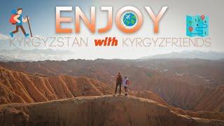 TRAVELING WITH KYRGYZ FRIENDS / Kyrgyzstan Travel / 키르기스스탄 여행