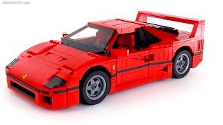  LEGO Creator 2015 Ferrari F40 review! 10248 re upload