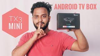 TX3 Mini Android TV BOX Unboxing & Setup |Change your Normal TV Into Smart TV | SSTec Tutorials