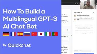 How To Build a Multilingual GPT-4 AI Chat Bot in German, French, Spanish and more