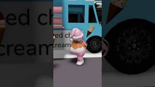 he wouldn't let me get ice cream then this happened🫰#robloxshorts #roblox