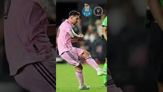 Inter Miami fans crazy reaction after Messi's beautiful 54' free kick goal against FC Porto #messi #