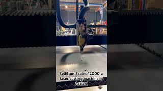 12,000 Watt Laser in Action: Precision Sheet Metal Cutting for U.S.-Made Floor Scales 