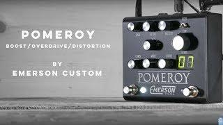 Emerson Pomeroy Overdrive/Distortion/Boost Demo