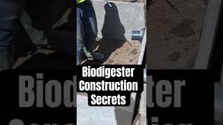 Biodigester construction secrets #biogas #construction #dreamhouse #biodigester #septictank