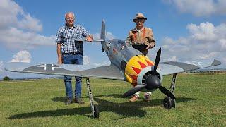 RC Focke Wulf 190-A5  Scale 1/3.5 With Moki 250cc