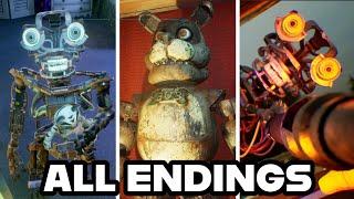 FNAF Secret of the Mimic - ALL ENDINGS (Bad, Secret, True Ending) 100% | (Five Nights at Freddy's)