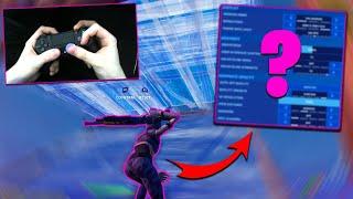 Trying out THE NEW BEST CONTROLLER SETTINGS IN FORTNITE... (HANDCAM)