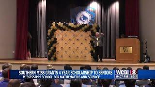 MSMS seniors guaranteed full scholarships at Southern Miss