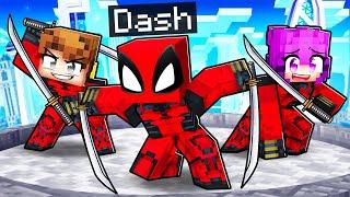 Playing as DEADPOOL in Minecraft!