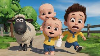 Baba Black Sheep | Fun 3D Animated Nursery Rhyme | Bright Minds Learning